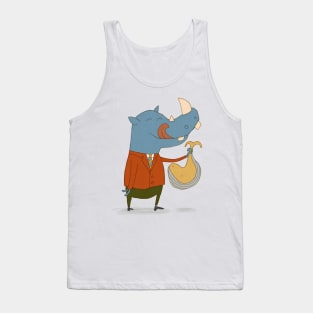 Snacktime for Rhino Tank Top